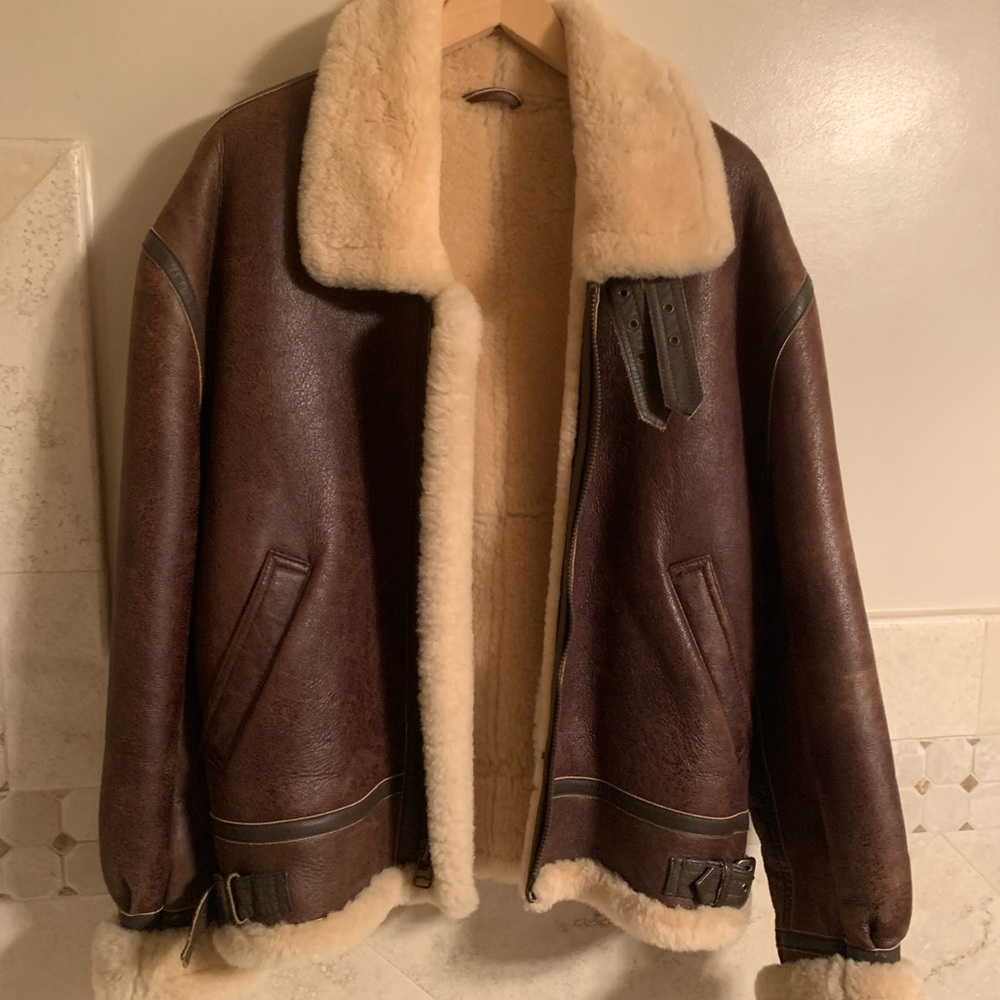 Brown Leather Special Limited Edition Jacket